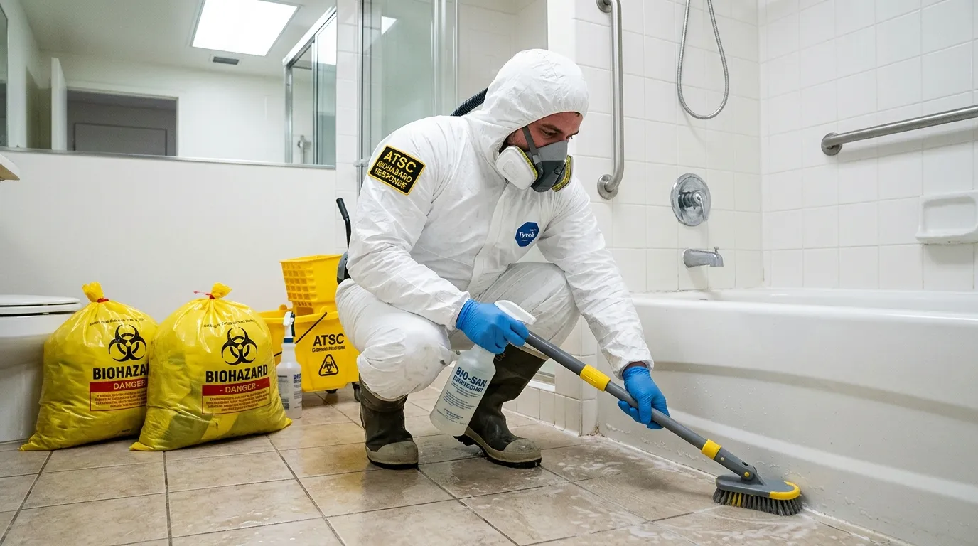 Decontamination equipment deployed for Blood Cleanup in Queens